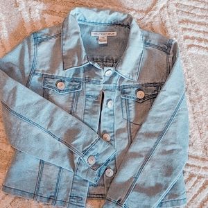 Flip Sequin jean jacket girls size 10